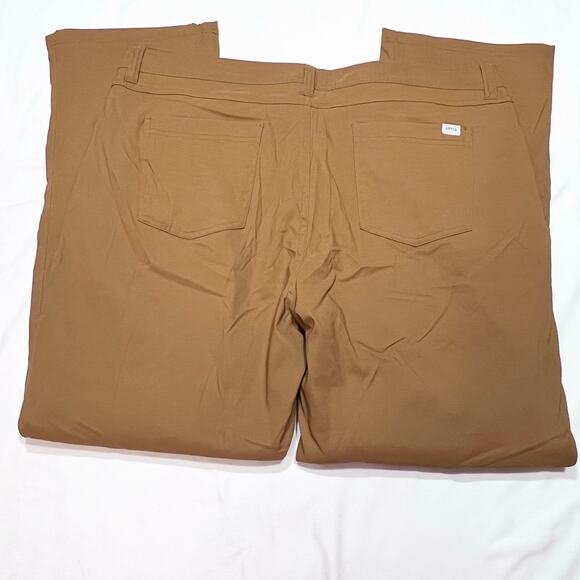 Orvis Fleece Lined Stretch Fabric Pants Men Size 40W x 32L Zipper Durable New - Picture 8 of 12